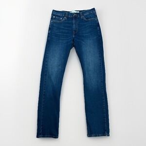 Levi Signature S51 Straight Jeans Mens 30x32 Blue Denim Classic 5 Pocket